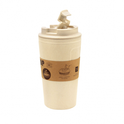 Стакан Eco water, бежевый