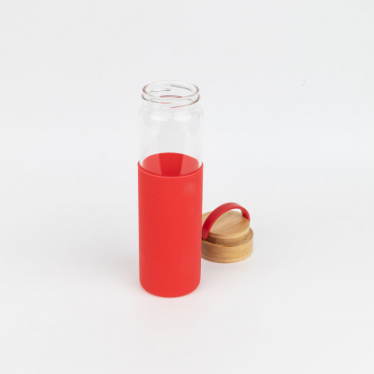 Спортивная бутылка Glass, красная