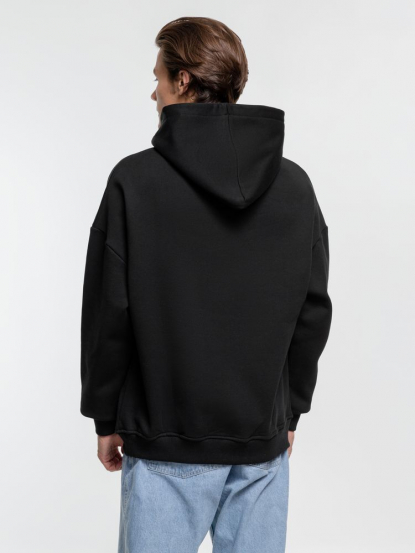 Худи оверсайз Kulonga Comfort Heavy, чёрное