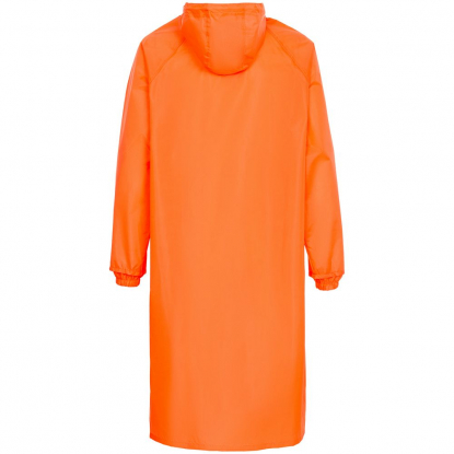 Дождевик Rainman Zip Pro, оранжевый неон, вид сзади