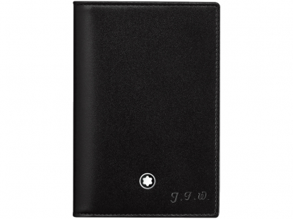 Визитница, Montblanc, оборотная сторона