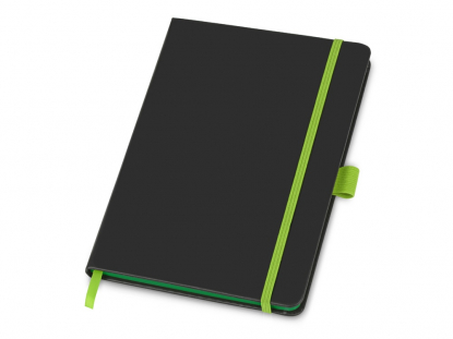 Блокнот A5 ColorNote Black, зеленое яблоко