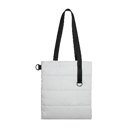 Шоппер Superbag Bubble, с кнопкой, белый