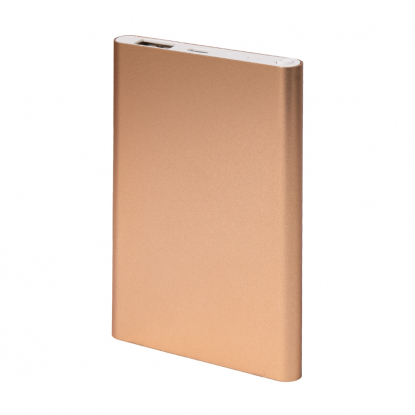 Универсальный аккумулятор OMG Al 4, 4000 мАч, золотистый