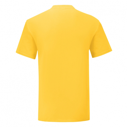 Футболка ICONIC 145, мужская, жёлтая, сзади