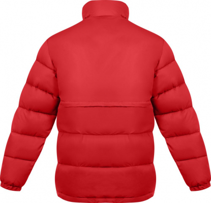Куртка Unit Hatanga, красная, вид сзади