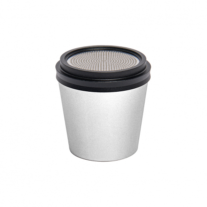 Портативная mini Bluetooth-колонка Sound Burger Coffee, серебристая