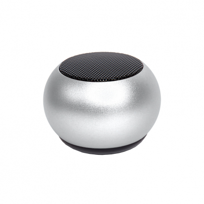 Портативная mini Bluetooth-колонка Sound Burger Ellipse, серебристая