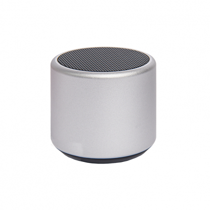 Портативная mini Bluetooth-колонка Sound Burger Roll, серебристая
