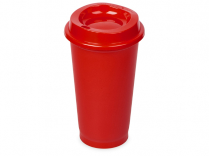 Пластиковый стакан SipGo, красный