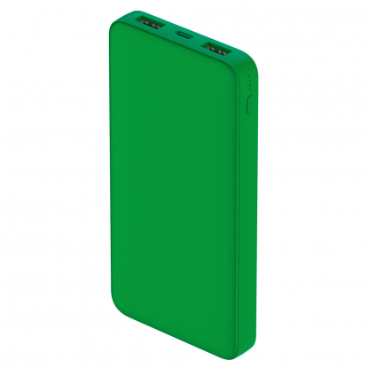 Внешний аккумулятор Polus 10000 mAh, зеленый