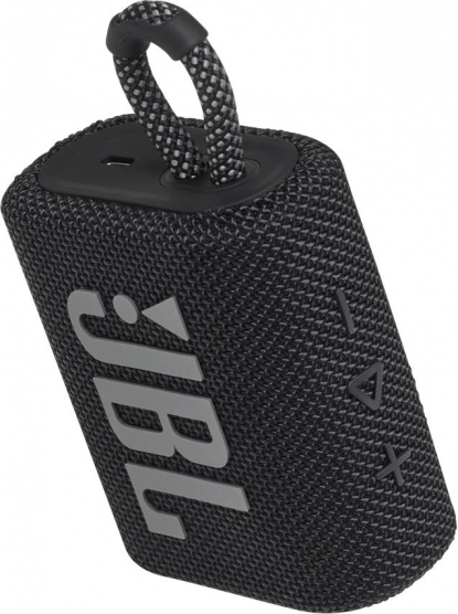 Колонка портативная JBL GO 3, чёрная