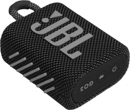 Колонка портативная JBL GO 3, чёрная