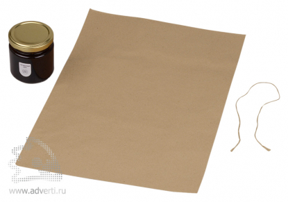 Мед натуральный Гречишный, обертка в развернутом виде