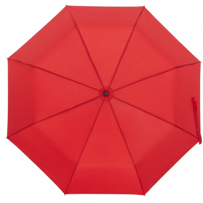 Зонт складной Monsoon, красный, купол
