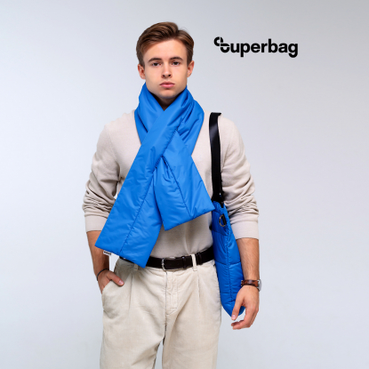 Набор Superbag Bubble, голубой