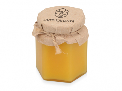Подарочный набор Flavo, пример персонализации липового мёда
