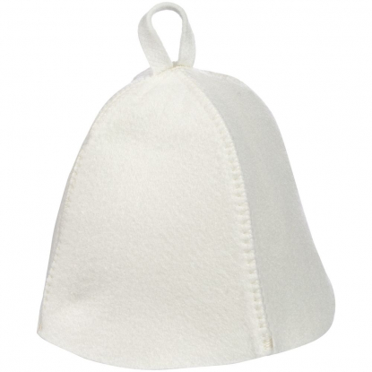 Набор для бани Heat Off, белый (шапка)