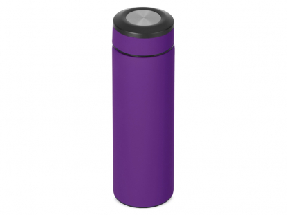 Вакуумный термос Vacuum Flask C1, soft touch, фиолетовый
