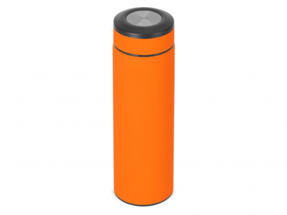 Вакуумный термос Vacuum Flask C1, soft touch, оранжевый