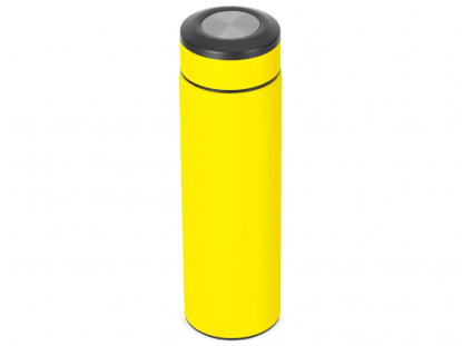 Вакуумный термос Vacuum Flask C1, soft touch, желтый
