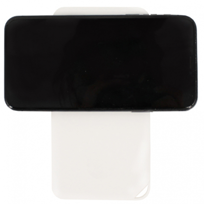 Внешний аккумулятор Watchman с беспроводной зарядкой, 10000 мАч, белый, пример использования