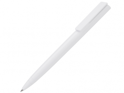 Ручка пластиковая шариковая Taper Solid, белая