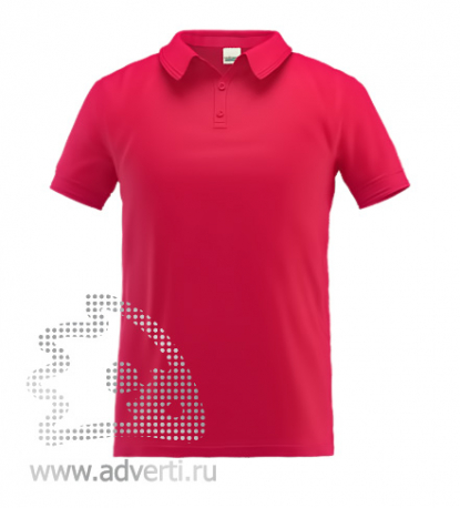 Рубашка поло Stan Premium, мужская, красная