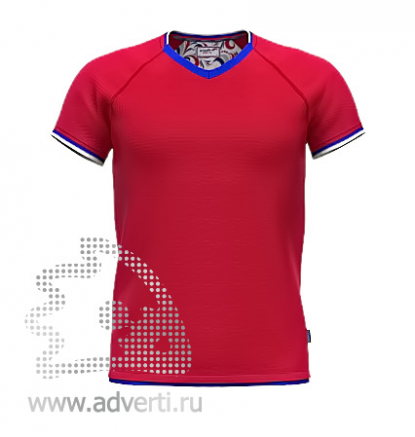 Футболка Moscow Style, мужская, красная