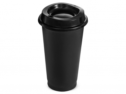 Пластиковый стакан SipGo, черный