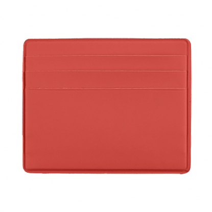 Чехол/картхолдер для 6 карт с отделением для денег, красный