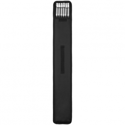 Набор шампуров в чехле Long Bower, черный