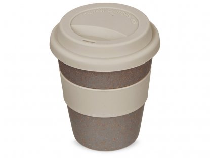 Стакан из бамбукового волокна Café, бежевый