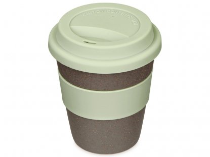 Стакан из бамбукового волокна Café, оливковый