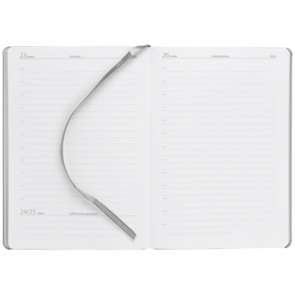 Ежедневник Must, датированный, серый