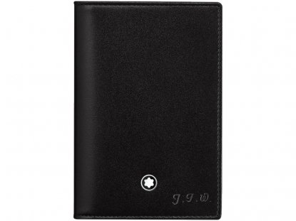 Визитница, Montblanc, оборотная сторона