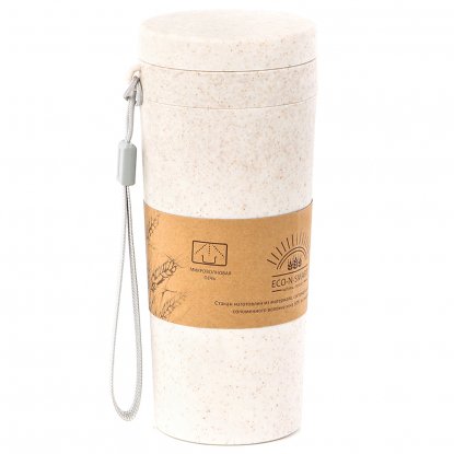 Термостакан с двойной стенкой Tender из пшеничного волокна