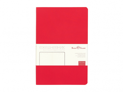 Ежедневник Megapolis Color Flex, недатированный А5, красный
