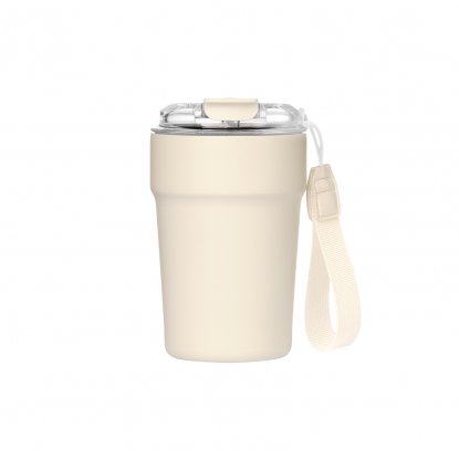 Термокружка вакуумная Monaco, бежевая