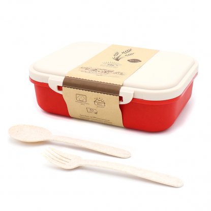 Ланчбокс (контейнер для еды) Ulf, красный