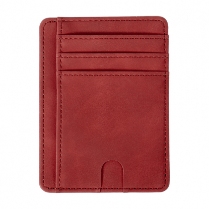 Чехол для карт с 5 отделениями, красный