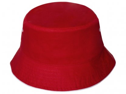 Панама Hanoi, унисекс, красная