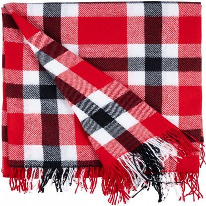 Плед Валдай, красный