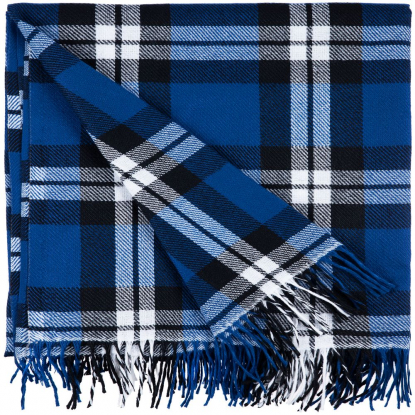 Плед Валдай, синий