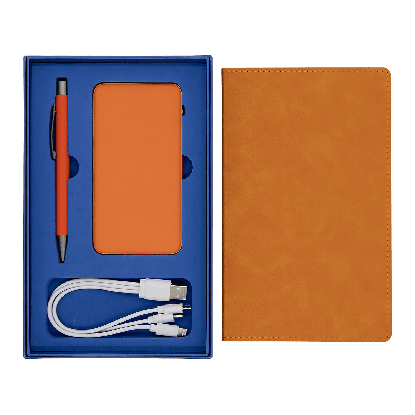 Набор Bplanner Business Power, оранжевый с синим