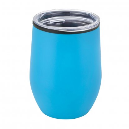 Термокружка Top, полуматовая, голубая