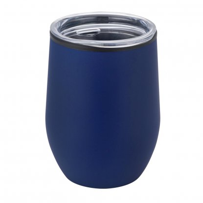 Термокружка Top, полуматовая, синяя