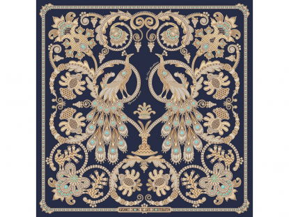 Платок Русское золотное шитьё