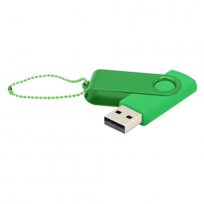 Флешка Designer To Go 2.0 USB, 16Gb, зеленая