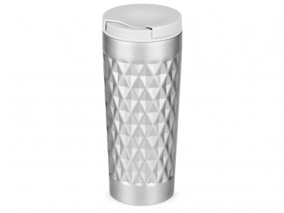 Герметичная вакуумная термокружка Matrix, серебристая